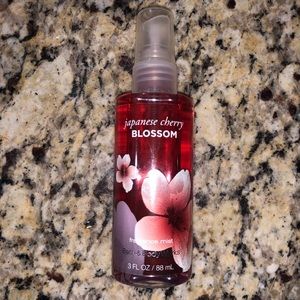 🔥 5/$50 Bath & Body Works JAPANESE CHERRY BLOSSOM Fragrance Mist Almost Full